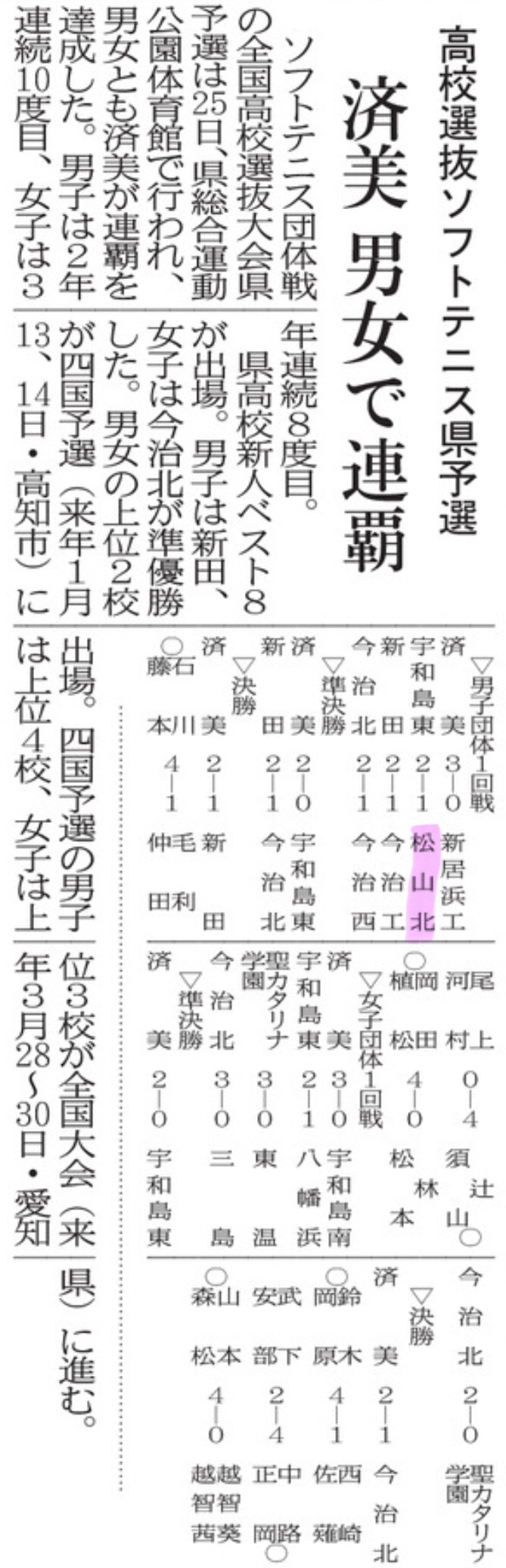 20231226 ソフトテニス県大会