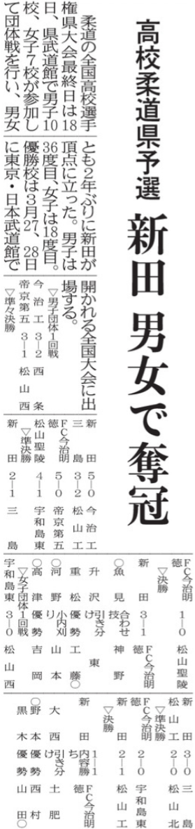 20260119 高校柔道県予選